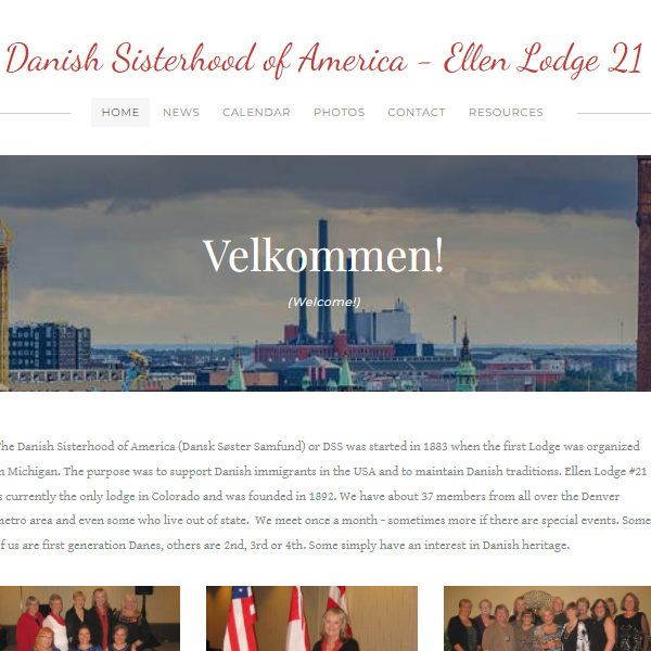 Danish Sisterhood of America Ellen Lodge 21 - Danish organization in Denver CO